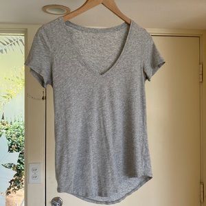 Lululemon gray v-neck